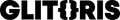 Black Glitoris logo with a pair of brackets for an O, to symbolise and embrace.