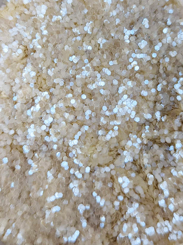 Pearl White Biodegradable Glitter
