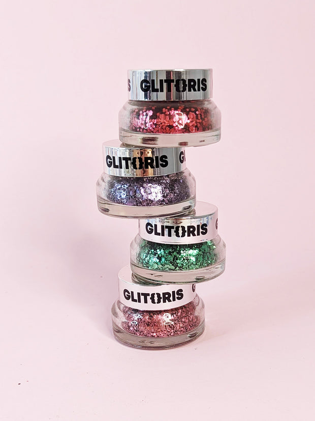 Colour Block Par-TAY - Biodegradable Glitter 4 Pack