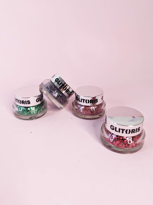 Colour Block Par-TAY - Biodegradable Glitter 4 Pack