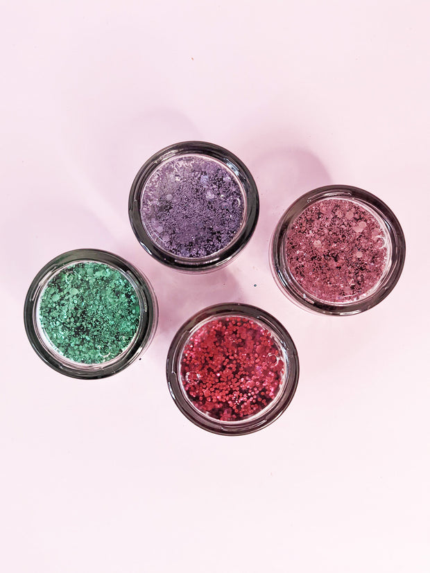 Colour Block Par-TAY - Biodegradable Glitter 4 Pack