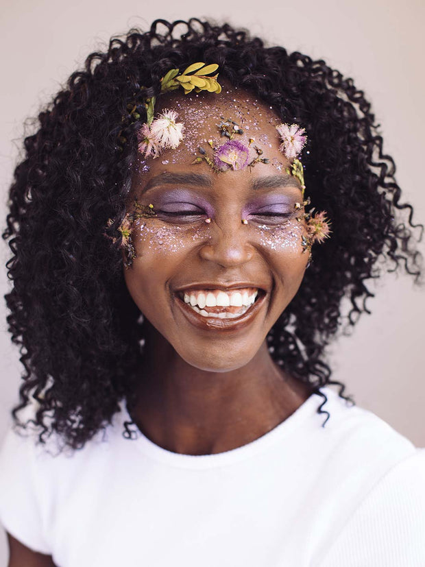 Purple Festival Glitter Looks