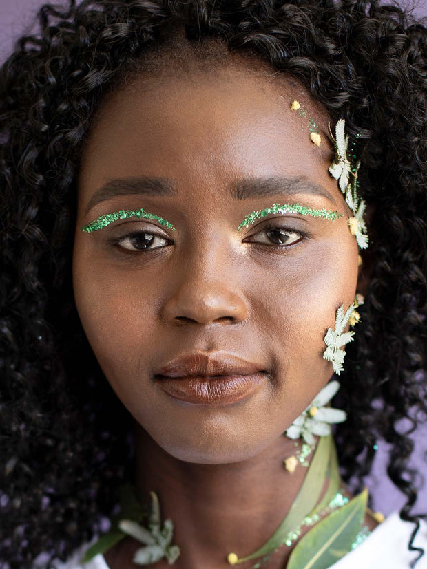 Green Festival Makeup Ideas