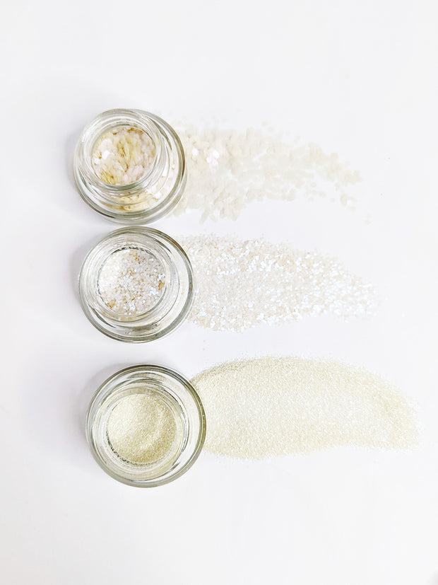 Pearl White Biodegradable Glitter