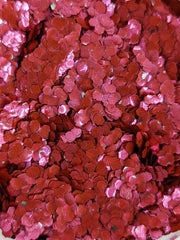 Cherry Red Biodegradable Glitter