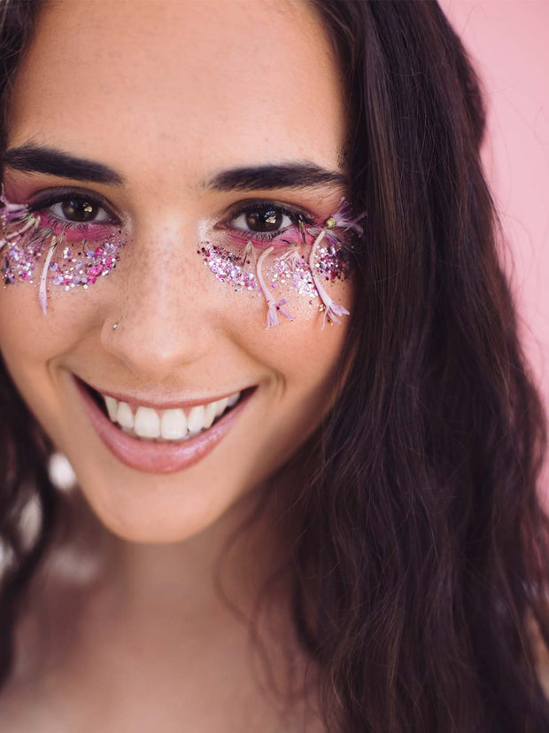 Pink & Purple Festival Glitter Trends